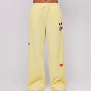 Disney Mickey Mouse Velour Pants